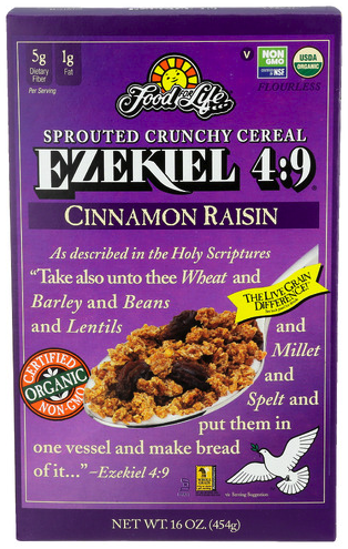 Food For Life Ezekiel 4:9 Cinnamon Raisin Cereal