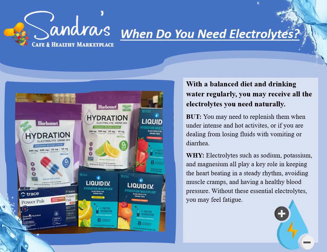 shop sandras for Electrolytes